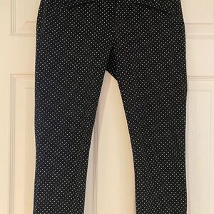 GAP Black and White Polka Dot Leggings